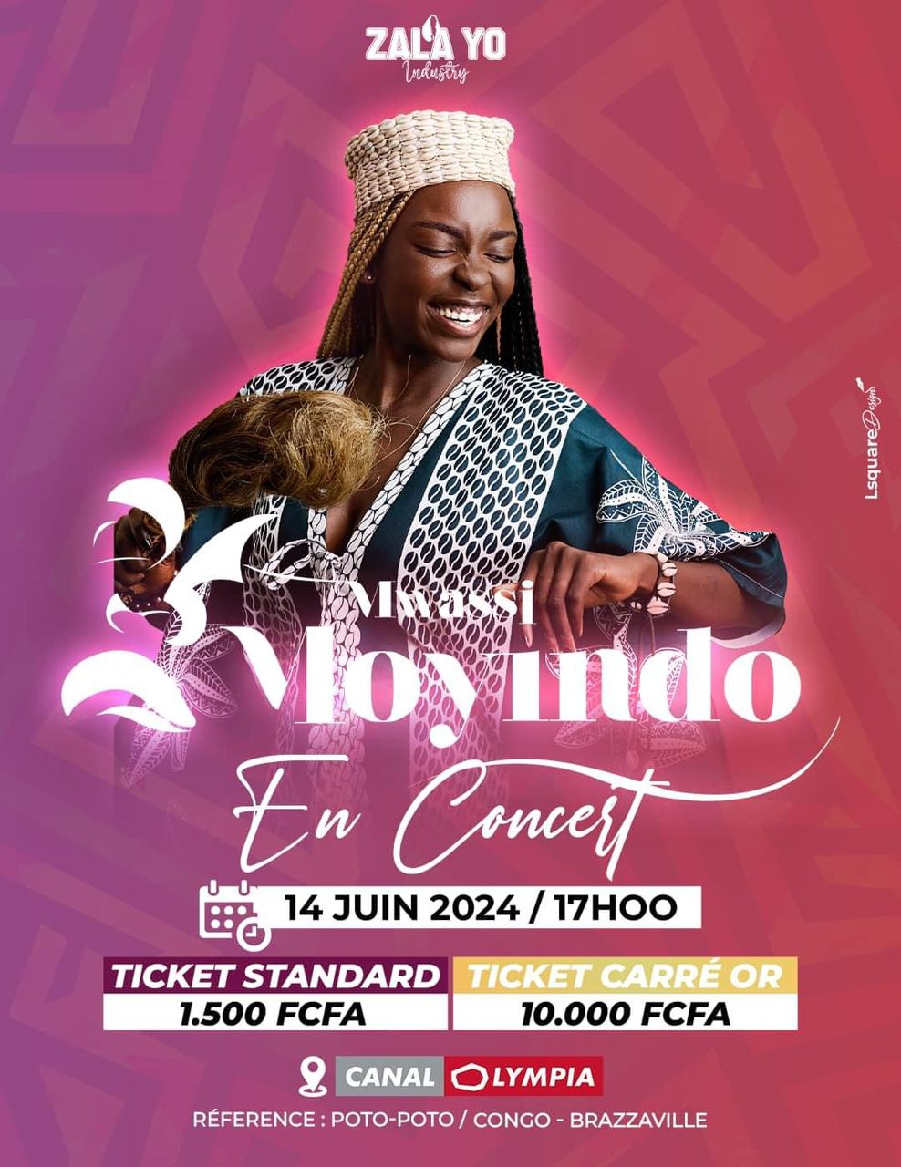 Mwassi Moyindo en tournée